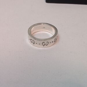 Gucci Ghost Ring Size 6 Sterling Silver